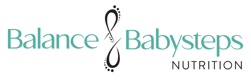 Logo for Balance and Babysteps Nutrition